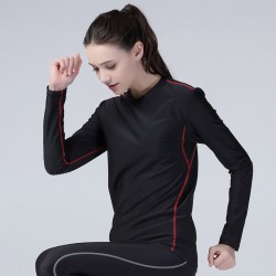 Plain top long sleeve Spiro Main body 200gsm, Mesh panel 170 GSM